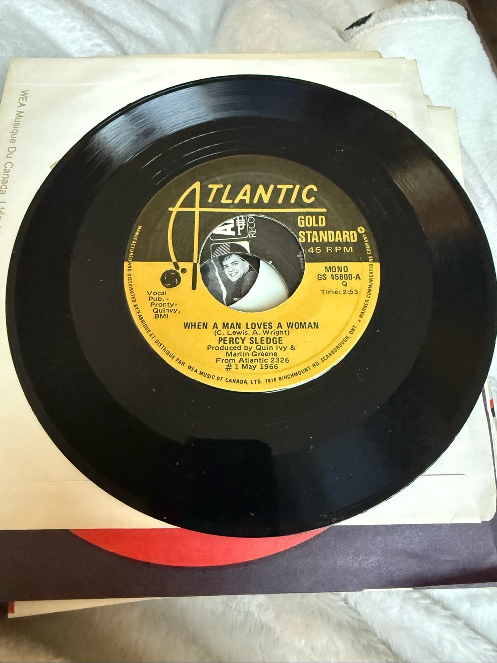 🌑5/$12 Percy Sledge 45